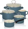 Karl Krüger 89566P Topf-Set Petrol 5-tlg. Produktbild-Vorschau 1