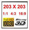 Beamerleinwand 203x203cm 110" HDTV 16:9 / 4:3 / 1:1 Produktbild-Vorschau 2