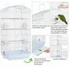 Cage à oiseaux 591824 blanche, 46 x 35 x 92,5 cm, blanche Voir les images du produit 5