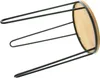 Beistelltisch "Retro" aus Metall, schwarz & Tischplatte aus Produktbild-Vorschau 3