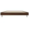 Bettgestell ohne Matratze Braun Eiche 90x190 cm Produktbild-Vorschau 6