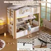 Etagenbett mit hydraulischem Stauraum, LED-Beleuchtung und Produktbild-Vorschau 4
