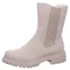 Rieker  Damenschuhe Reißverschluss Schaftstiefel  Beige Productafbeelding-voorbeeld 11