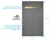 Receveur de douche à carreler 140x80 cm avec bonde Voir les images du produit 3