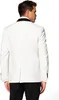 A man is shown from the back wearing a white tuxedo jacket and black pants. Produktbild-Vorschau