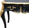 Casa Padrino Luxus Barock Schreibtisch Schwarz / Gold Produktbild-Vorschau 4