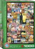Publicité touristique vintage Art déco - Puzzle de 1000 Voir les images du produit 1