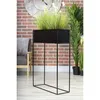 Záhonové rastliny kovový box čierny 90 cm Náhľad obrázku produktu 10
