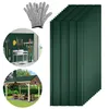 Ikodm 12 x tôles trapézoïdales 115 cm x 45 cm = 6 m² de Voir les images du produit 10