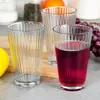 Tre bicchieri alti da 270 ml - vetro spesso e trasparente Anteprima dell’immagine prodotto 4