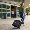 Relaxdays Einkaufstrolley klappbar, mit Teleskopgriff & Produktbild-Vorschau 2