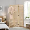 Paravent Séparateur de Pièce 3 Parties Cloison en Bois Voir les images du produit 11