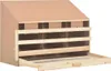 vidaXL Nido per galline a 3 scomparti 93x40x65 cm in legno Anteprima dell’immagine prodotto 12