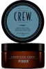 A top view of the lid and a front view of the jar of American Crew Fiber hair styling product. Náhled obrázku produktu