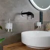 Dolvhin Seifenspender Wandmontage ohne Bohren | Milchglas Produktbild-Vorschau 5