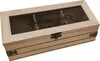 Teekiste Teeaufbewahrung Teebox Holzkiste Teebeutel Box Produktbild-Vorschau 1
