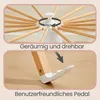 SONGMICS Wäscheständer klappbar, Ständer ausziehbar, Produktbild-Vorschau 5