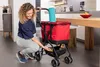 Carlett boodschappenwagen met 4 wielen, inklapbaar, tas met Productafbeelding-voorbeeld 9