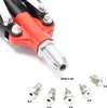 Pinze per rivettare cieche Wiltec 150 pezzi con 5 naselli Anteprima dell’immagine prodotto 3