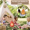 Homeblend Tipi Zelt für Kinder 120x120x150 cm – Spielzelt Produktbild-Vorschau 3