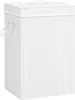 vidaXL Bambus-Wäschekorb mit 2 Fächern Weiß 72 L Produktbild-Vorschau 8