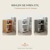 Nachttisch mit 2 offenen Fächern – Nachtschrank Produktbild-Vorschau 5