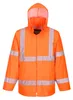 Portwest Warnschutz-Regenjacke H440 Gr. XL Orange Produktbild-Vorschau 1