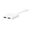 Belkin RockStar USB-C Audio- und Ladeadapter, weiß Produktbild-Vorschau 11