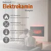 Elektrická Stenná Komína Memphis Náhľad obrázku produktu 19