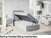 MEBLINI Boxspringbett mit Bettkasten - Gepolstert Produktbild-Vorschau 3