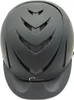 A black riding helmet shown from the top. Produktbild-Vorschau