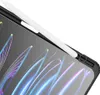 A close-up view of a tablet case with a stylus resting on it. Produktbild-Vorschau