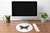 MuchoWow® Mauspad Mousepad Schmetterling - Tiere - Retro - Produktbild-Vorschau 4
