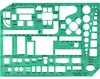 LINEX 1263S Möbelschablone Maßstab 1:50 Tuschenoppen Voir les images du produit 1