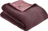 A folded blanket with two different colored sides. Produktbild-Vorschau