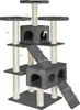 tectake® Kratzbaum Knuti 186 cm inklusive 2 Treppen, 4 Produktbild-Vorschau 1