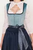 Dirndl Dena 60cm Länge blau 44 Produktbild-Vorschau 8