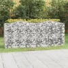vidaXL Gabionen-Hochbeet mit Hochbogen 200x50x100 cm Produktbild-Vorschau 2