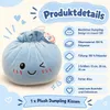 Plush Dumpling Kawaii Kuschelkissen Plüschtier Kuscheltier Produktbild-Vorschau 5