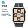 2x TPU Schutzfolie Klar für Apple Watch Series 6 / SE / 5 / Produktbild-Vorschau 3
