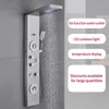 Duschpaneel Turmbrausebatterie 304 Edelstahl Duschsystem Produktbild-Vorschau 2