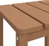 vidaXL Zahradní stůl Adirondack hnědý 38x38x46 cm HDPE Náhled obrázku produktu 6