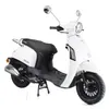 Motorroller Massimo 50ccm 45 km/h Euro 5, perlenweiß matt Produktbild-Vorschau 5