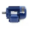 A blue electric motor is shown against a white background. Produktbild-Vorschau