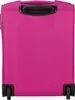 The back of a pink rolling suitcase is shown. Produktbild-Vorschau