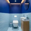 Badset 6-teilig, Badezimmer Zubehörset, Badaccessoires Blau Produktbild-Vorschau 8