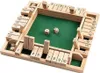 Holz Brettspiel, 4-Spieler Shut The Box Spiel Würfelspiel Produktbild-Vorschau 1