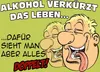 vianmo Holzschild 30x40 cm verkürzt das Leben dafür Produktbild-Vorschau 1
