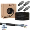 Cat 7 Erdkabel Netzwerkkabel Verlegekabel Outdoor UV Außen Produktbild-Vorschau 1