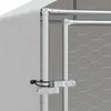 vidaXL Outdoor-Hundezwinger mit Dach Silber 2x2x2,5 m Produktbild-Vorschau 1